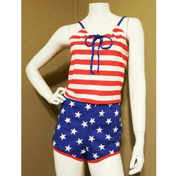 [4th Of July]🇺🇸Romper🇺🇸 Coachella - Picture 6 of 7